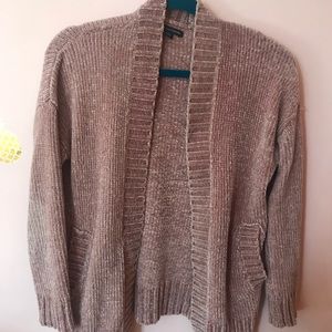 Chenille American eagle cardigan
